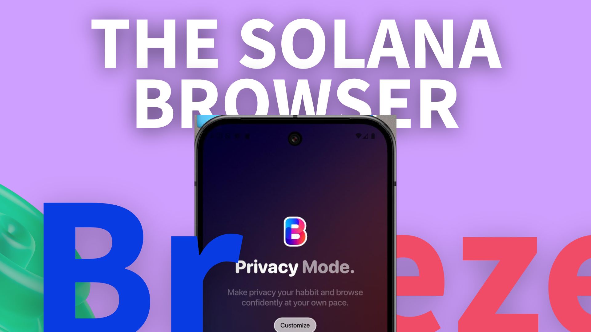 Breeze Browser on mobile device